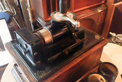 1908年製録再可能エジソン蝋管大型蓄音機